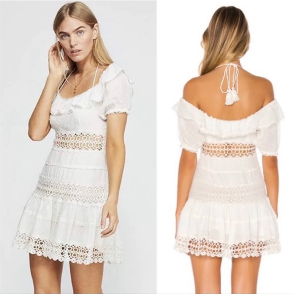 Free People Cruel Intentions Ivory Mini Dress